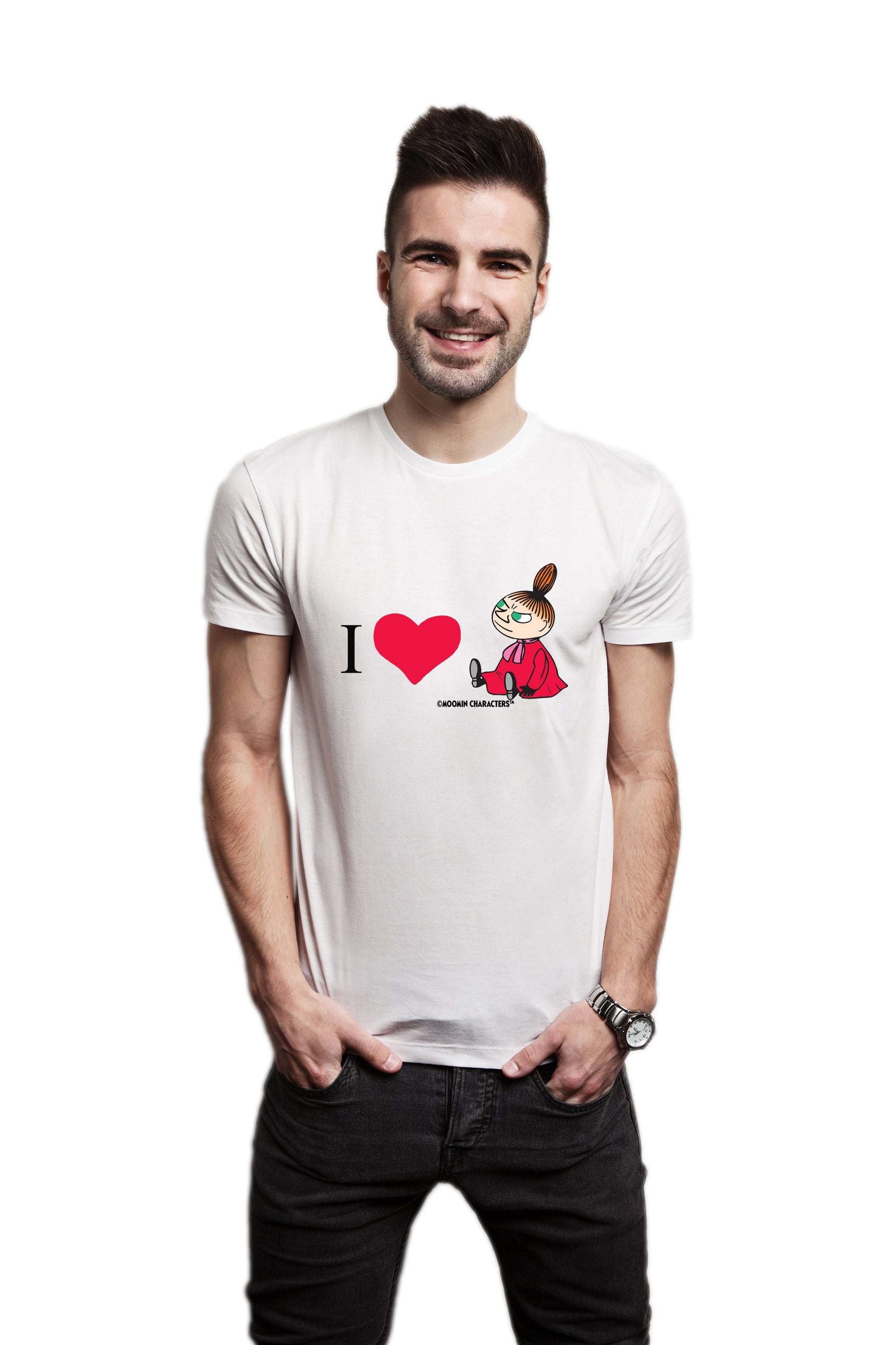 deltager Mig selv Farmakologi Moomin Männer T-Shirt (L) "I LOVE LITTLE MY - Factorygift - The Official  Moomin Shop Germany